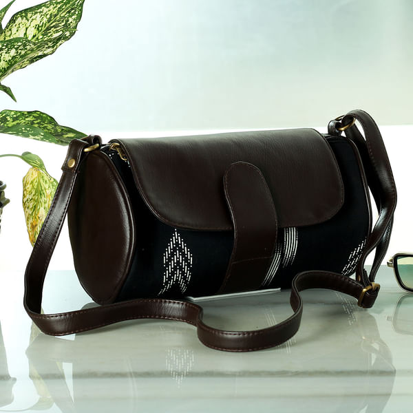 Small Stylish Cylindrical Hand Bag
