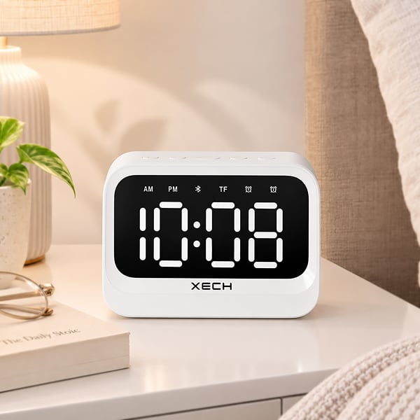 Smart Bluetooth Speaker with Alarm Clock