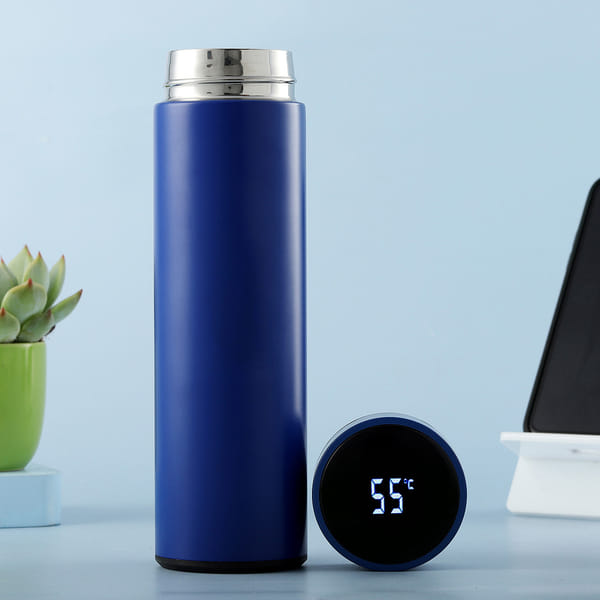 Smart Stainless Steel Water Blue Bottle (350 ml)