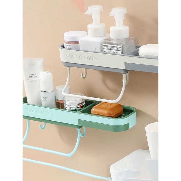 Soap Holder Plus Organzier With Napkin Holder - Single Piece