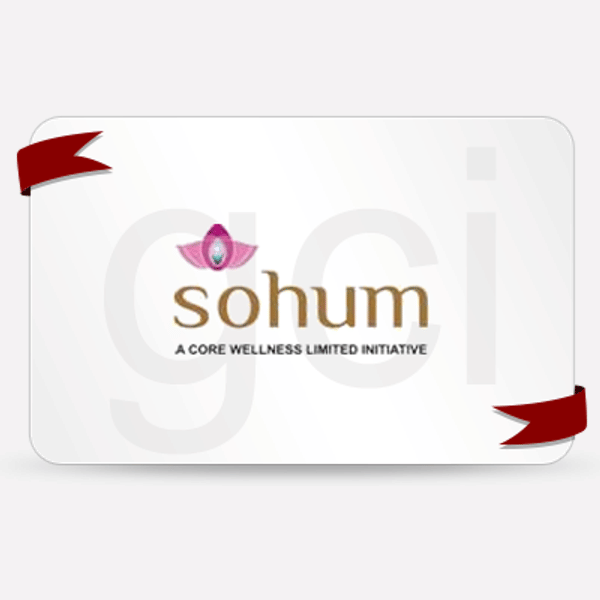 Sohum Spa Gift Card - Rs. 1000