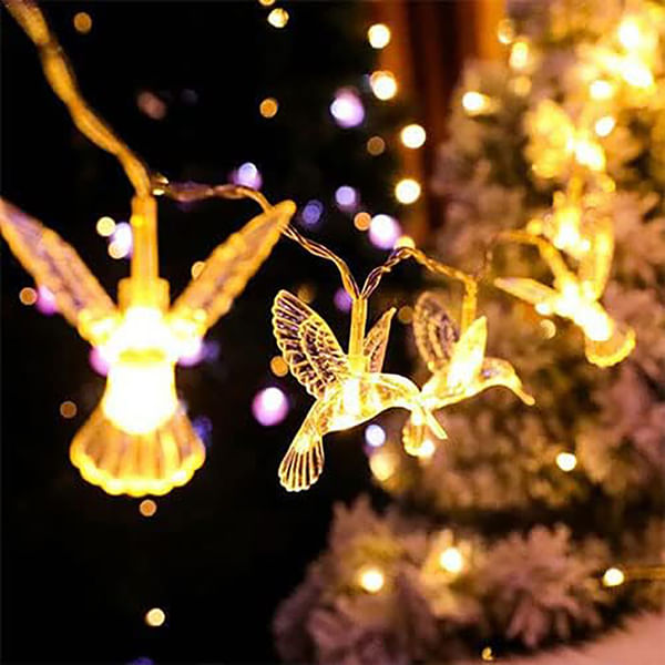 Solar Powered Humming Bird String Light - Assorted - Single Piece