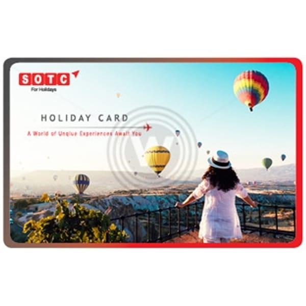 SOTC Travel E-Gift Cards Rs 50000