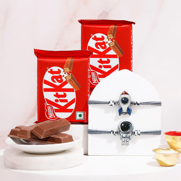 Space Adventure Kids Rakhi Gift