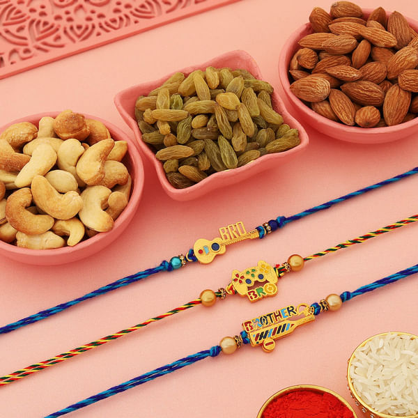 Special Siblings Set Of 3 Rakhis