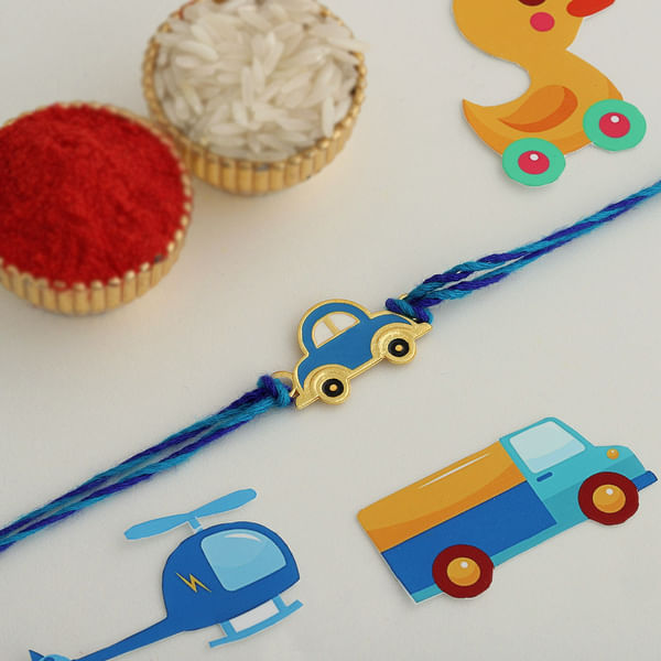 Speedy Car Adorable Kids Rakhi