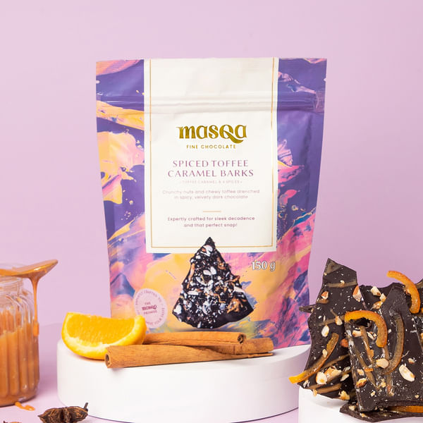 Spiced Toffee Caramel Barks