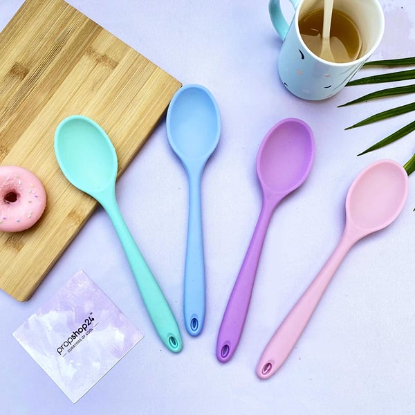 Buy/Send Spoon Silicone Heat Resistant Solid Single Piece Online | IGP ...