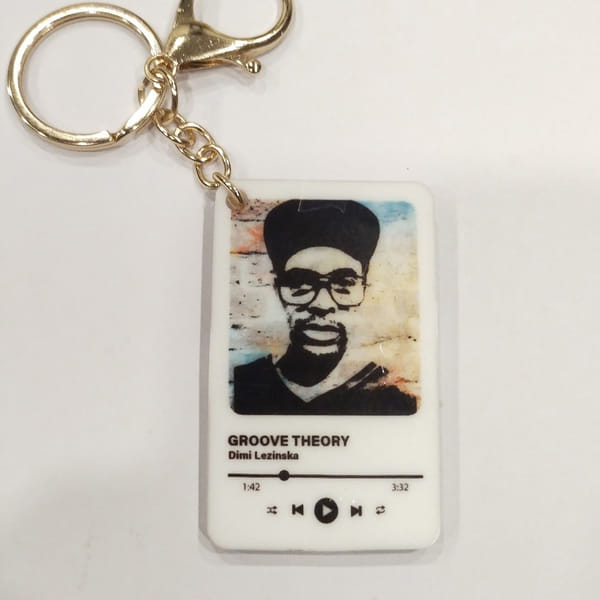 Spotify Acrylic Keychain