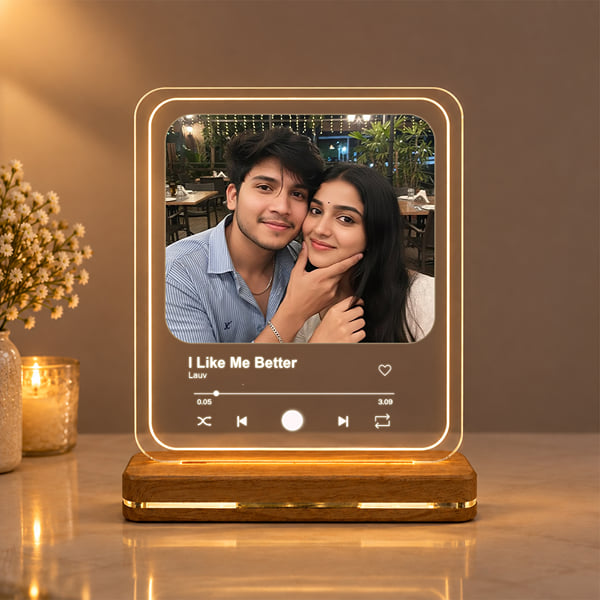 Spotify Personalized LED Photo Lamp