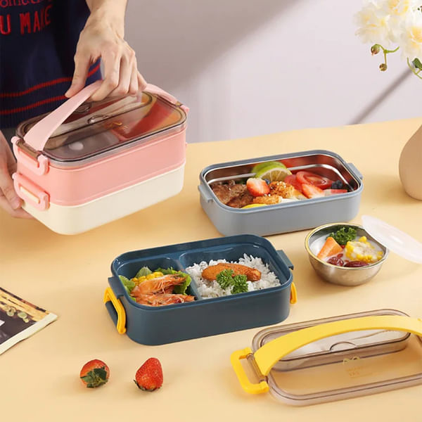 Stackable Lunch Box - Assorted - Single Piece