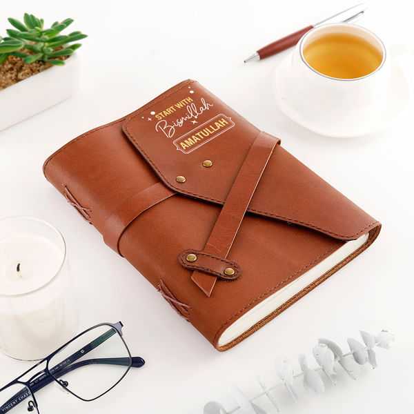 Start With Bismillah Personalized Diary