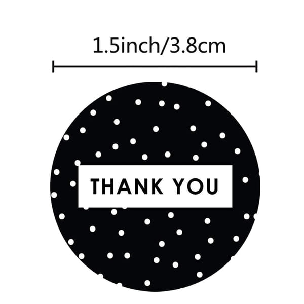 Stickers Roll - Thank You Label - Set Of 500