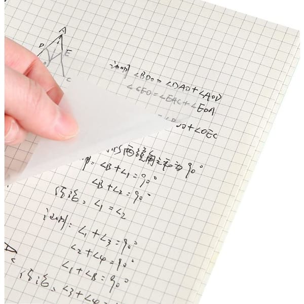 Sticky Notes - Transparent - Square - Single Piece