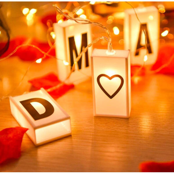 String Lights - Alphabet - 3m