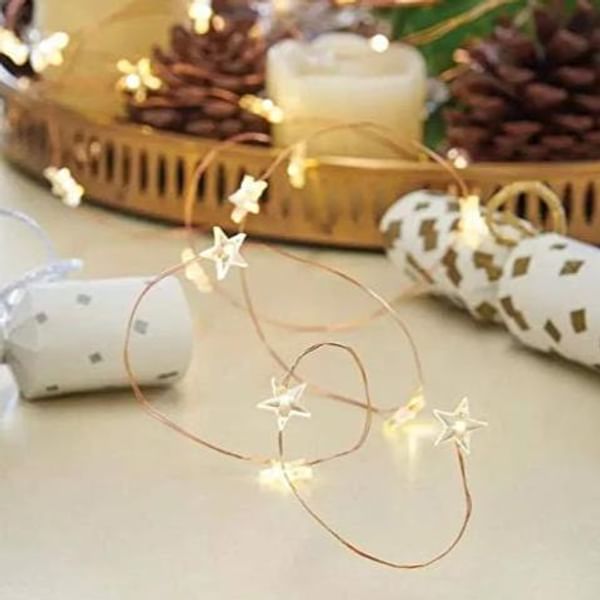 String Lights - Mini Stars - Small - 2m