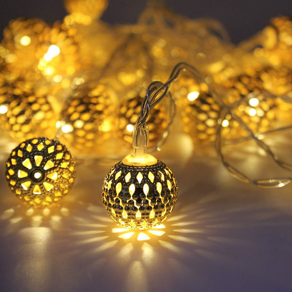 String Lights - Round - Metal
