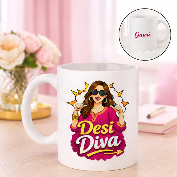 Stylish Personalized Coffee Mug