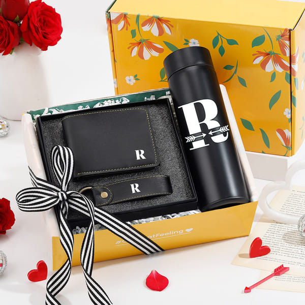 Stylish Utility Personalized Birthday Hamper For Him