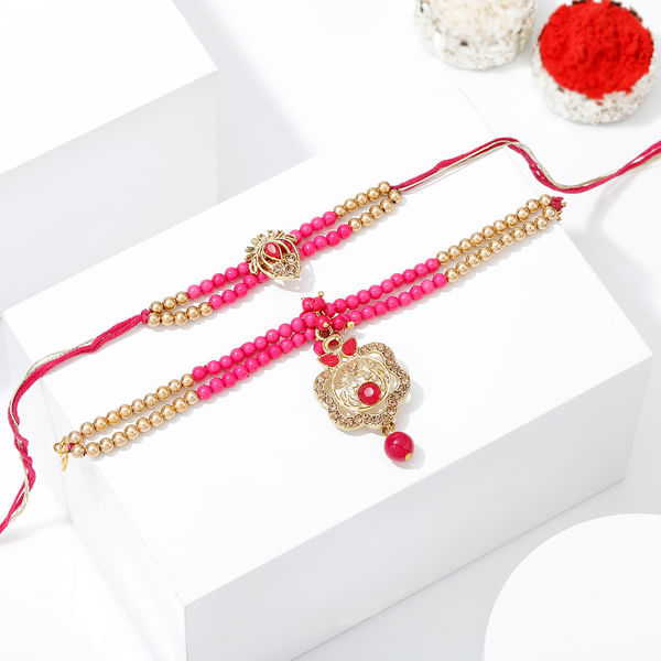Stylized Bhai Bhabhi Rakhis