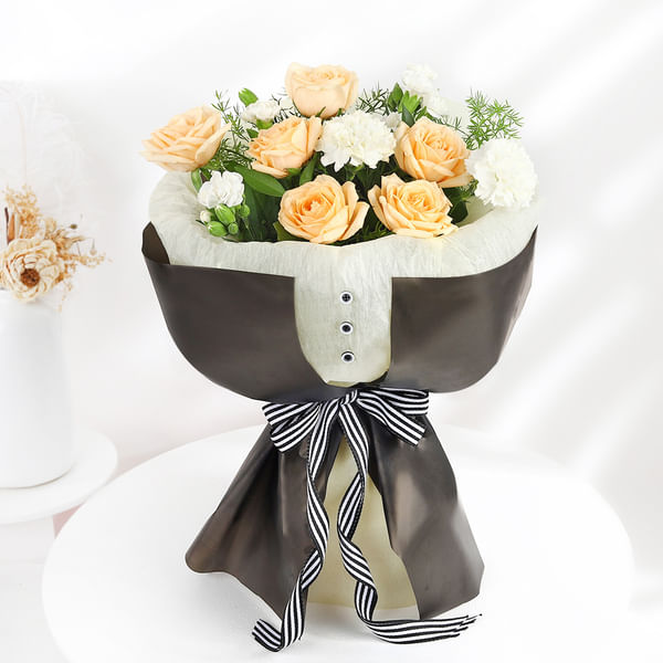 Suited Splendor Bouquet