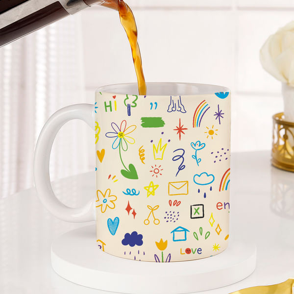 Summer Feels Personalized Mug