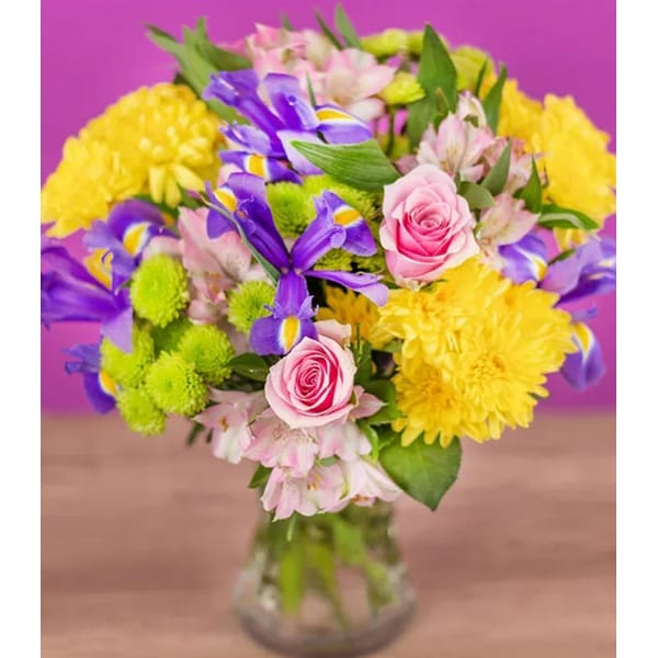 Summer Hedgerow Valentine's Day Bouquet