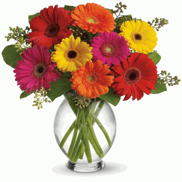 Sunshine Rainbow Flower Bouquet