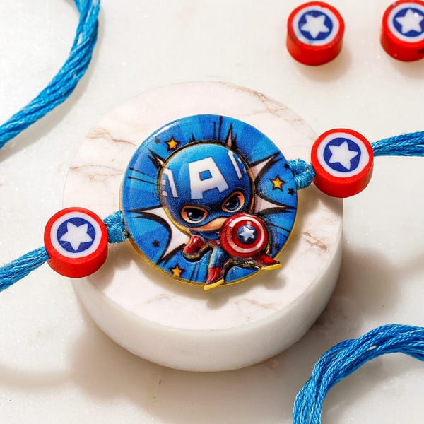 Superhero Magnet Kids Rakhi
