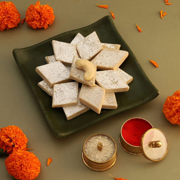 Sweet and Delicious Kaju Katli