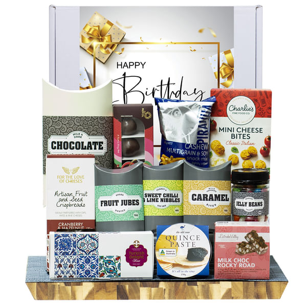 Sweet And Savory Birthday Delights Hamper
