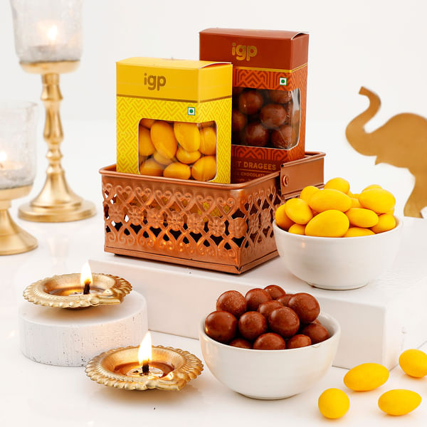Sweet Celebrations Diwali Gift Basket