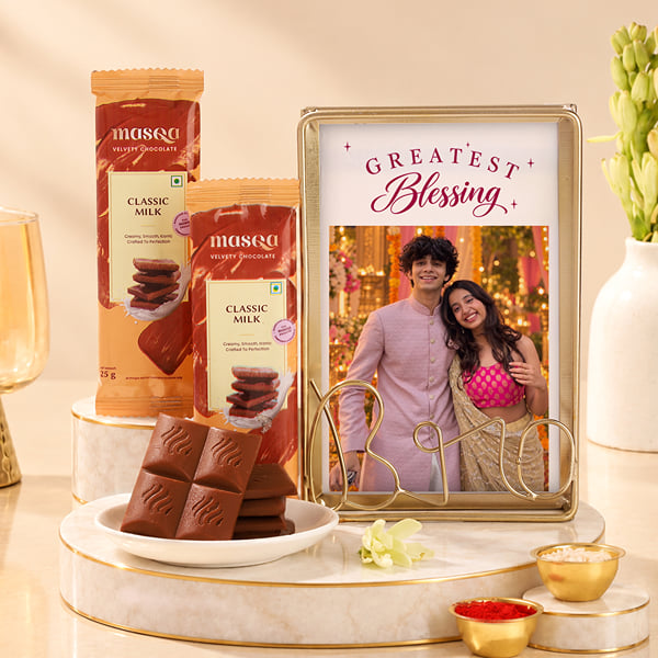 Sweet Moments Personalized Bhai Dooj Gift Hamper
