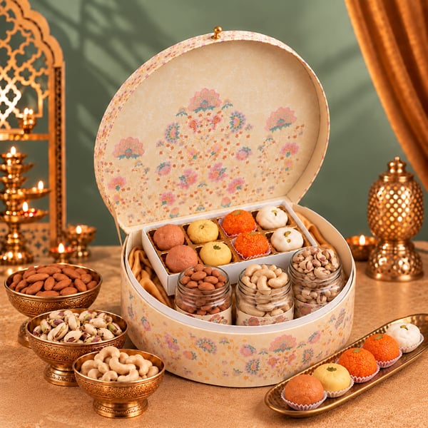Sweet Traditions Diwali Mithai Box