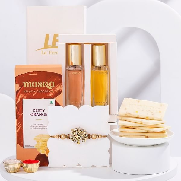 Symbolic Tree Of Life Rakhi Hamper