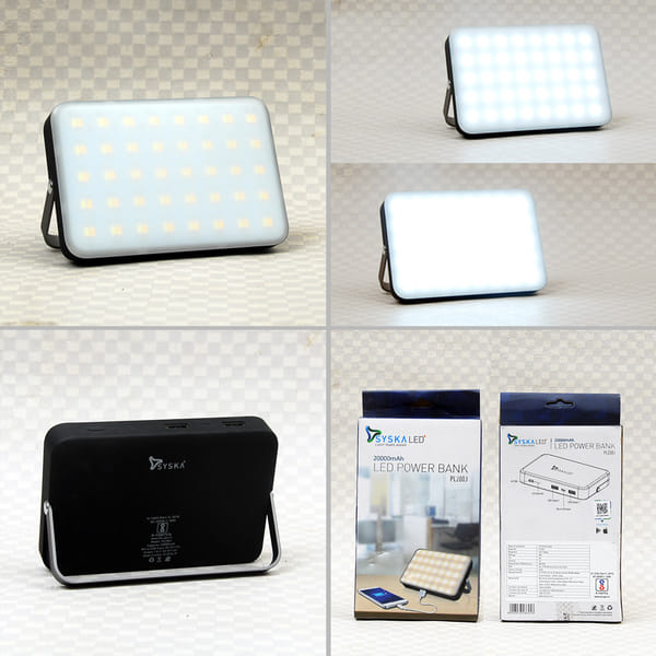 SYSKA 20000MAH LED Power Bank PL200J