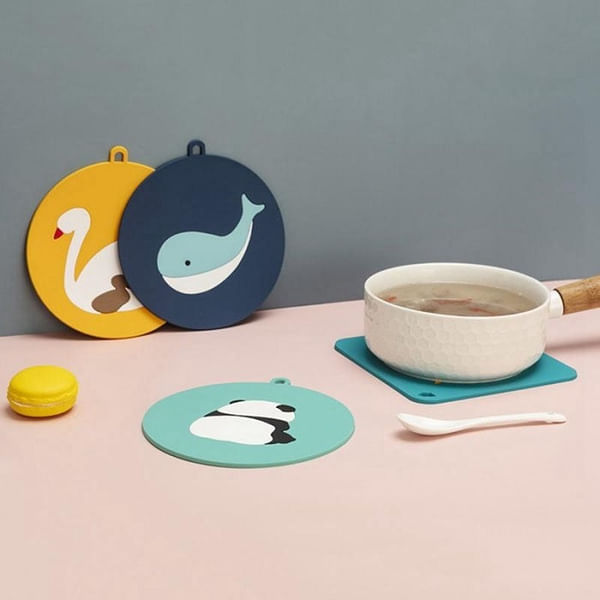 Table Mat - Cute Cartoon - Silicone - Single Piece