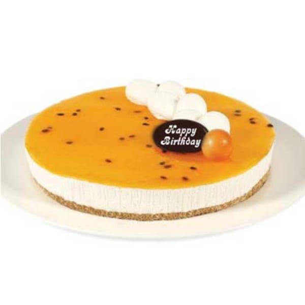 Tangy Passion Fruit Cake For Valentine's Day