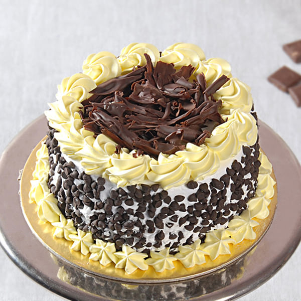 Tasty Shaped Black Forest Cake