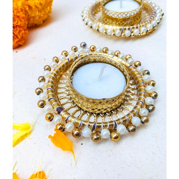 Tealight Holder - Traditional - Set Of 2