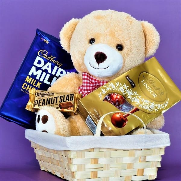 Teddy and Treats Celebration Hamper