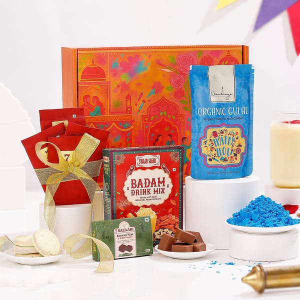 Thandai And Gulal Holi Gift Hamper