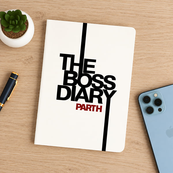 The Boss Diary Personalized Notebook