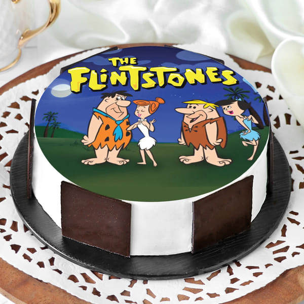 The Flintstones Family Friends Cake