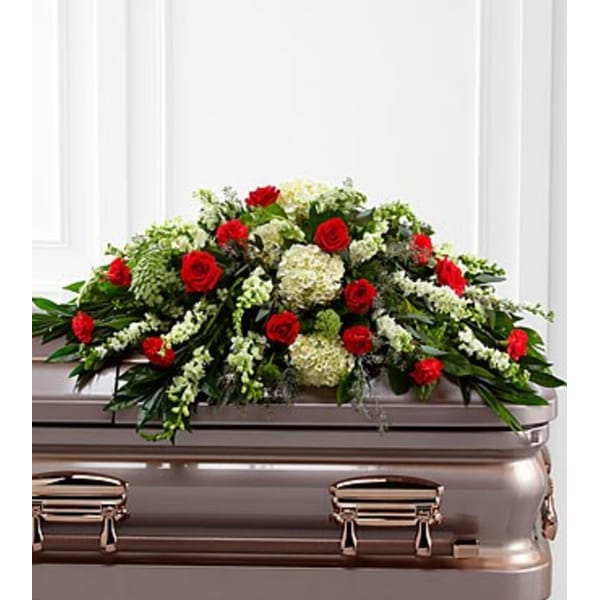 The FTD Sincerity Casket Spray
