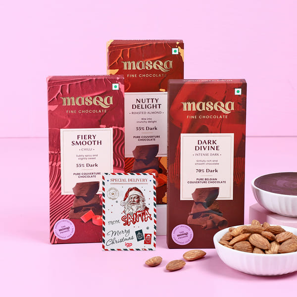 The Masqa Dark Chocolate Bundle For Secret Santa