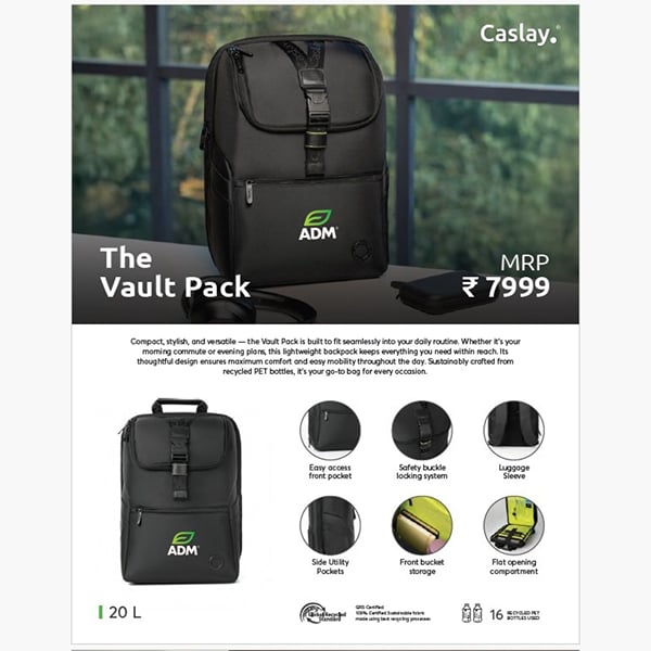 The Vault backpacks