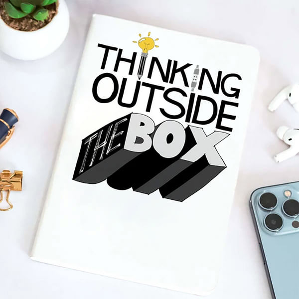 Thinking Outside The Box A5 Notebook