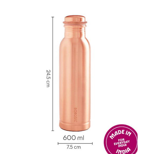 Thirtha Plain Copper Bottle
