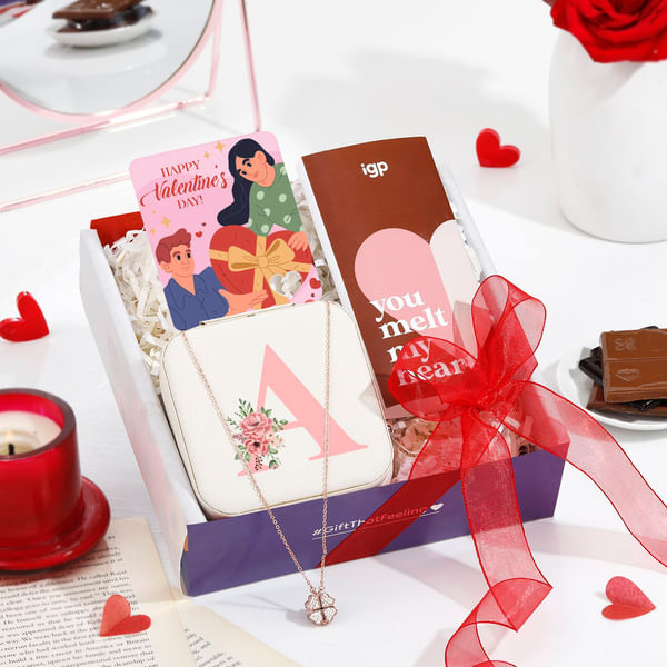 Thoughtfully Timeless Personalized Valentine's Day Hamper For Her